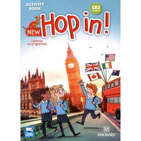 New Hop in! CE2 cycle 2 - Activity Book Edition 2018 - Grand Format
