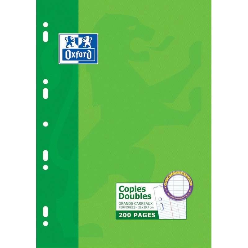COPIE DOUBLE OXFORD A4 PERFORE SEYES
