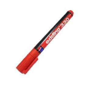 MARKER PERMANENT POINTE BISEAU A8 ROUGE