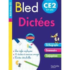 Dictées CE2 8-9 ans - Grand Format - De 8 à 9 ans