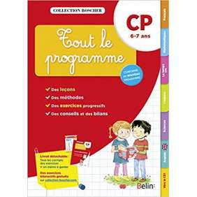 BOSCHER, TOUT LE PROGRAMME CP 2016