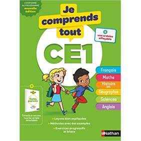 JE COMPRENDS TOUT CE1