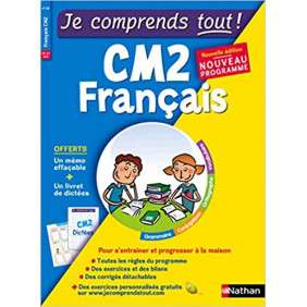 JE COMPRENDS TOUT - MONOMATIERE - FRANCAIS CM2