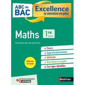 MATHS 1RE ABC DU BAC