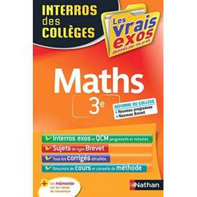 INTERROS DES COLLEGES MATHS 3E