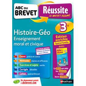 ABC DU BREVET REUSSITE FAMILLE - HISTOIRE GEO EMC 3E