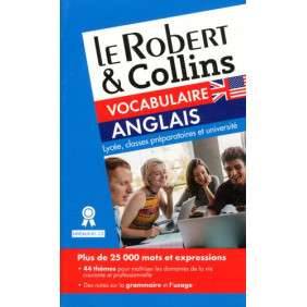 Le Robert & Collins Vocabulaire anglais - Grand Format