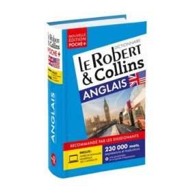 DICTIONNAIRE LE ROBERT & COLLINS POCHE+ ANGLAIS