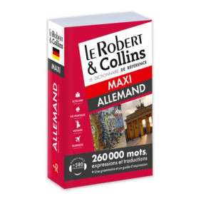 DICTIONNAIRE LE ROBERT & COLLINS MAXI ALLEMAND