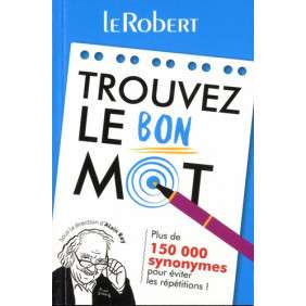 Trouvez le bon mot - Poche