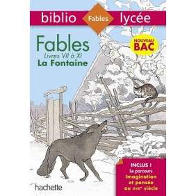 BIBLIOLYCEE FABLES DE LA FONTAINE BAC 2020