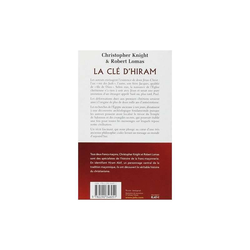 LA CLE D'HIRAM : LES PHARAONS, LES FRANCS-MACONS