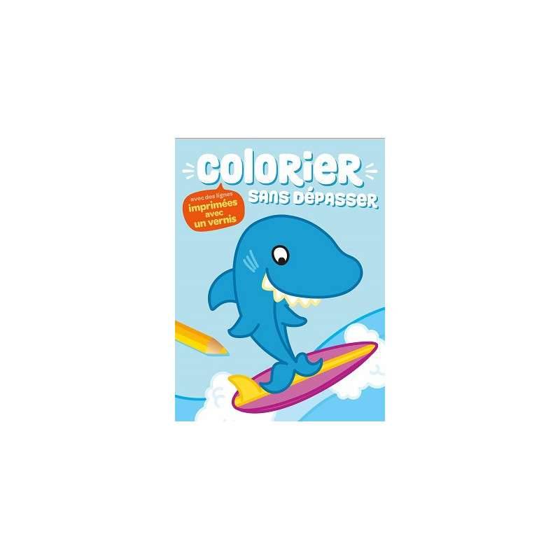 COLORIER SANS DEPASSER DAUPHIN