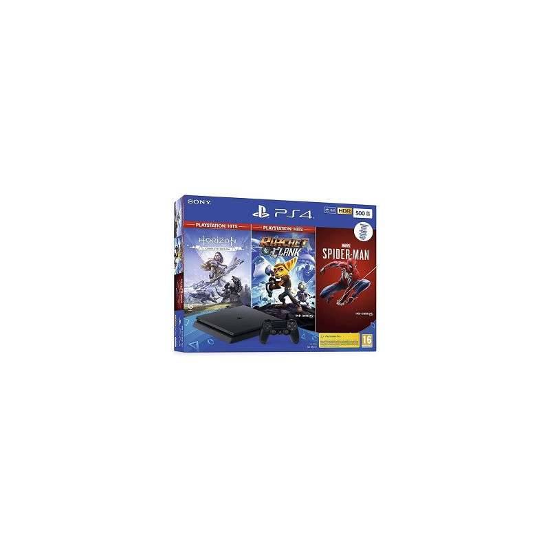 P4 SLIM 500GO + SPIDEY+HZN+RC ( JEUX VIDEO) P4 SLIM 500GO + SPIDEY+HZN+RC ( JEUX VIDEO)
