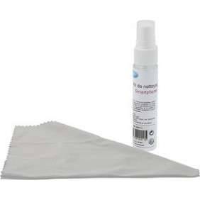 KIT DE NETTOYAGE POUR SMARTPHONE / TABLETTE 30ML ET MICROFIBRE (600111)