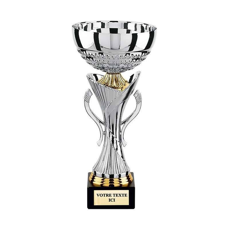 COUPE ARGENT H.30CM BOL DIAM 140MM