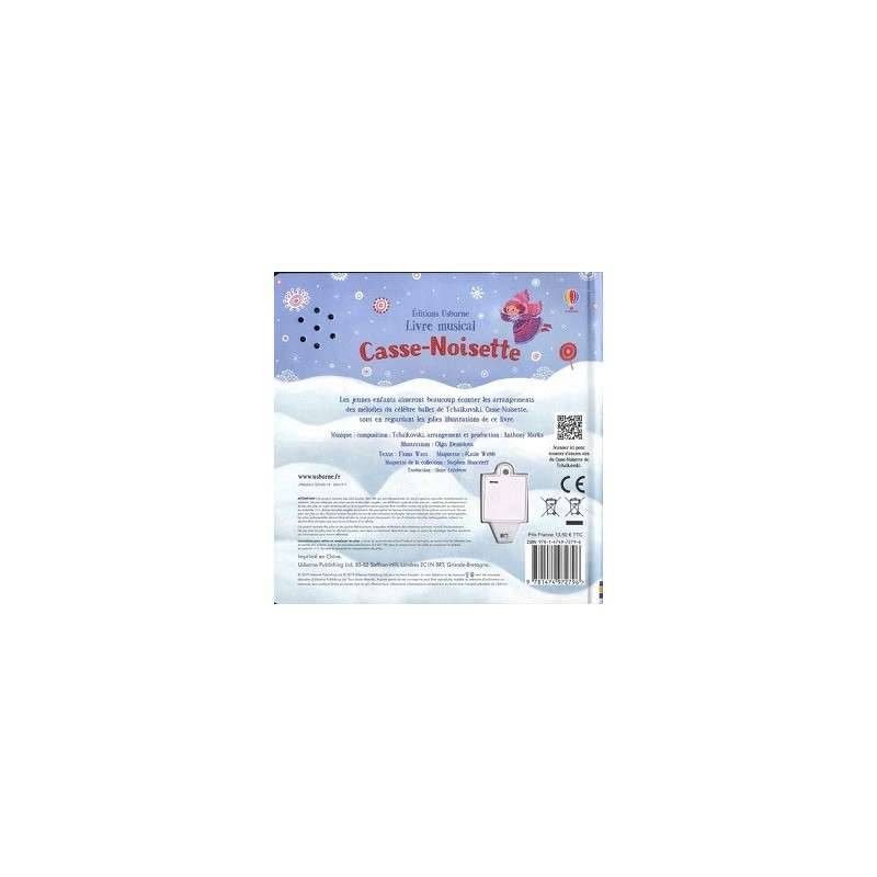 CASSE-NOISETTE - LIVRE MUSICAL - AGE 3 - 5 ANS