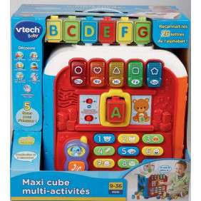 MAXI CUBE MULTI-ACTIVITES - AGE 9-36 MOIS