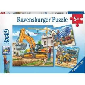 RAVENSBURGER - GRANDS VEHICULES DE CONSTRUCTION - AGE 5 ANS +