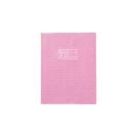PROTEGE CAHIER 17*22 ROSE SMS