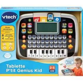 Tablette Ptit Genius Kid Noire  - AGE 2-5 Ans