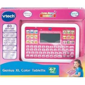 GENIUS XL COLOR TABLETTE ROSE - AGE 4-7 ANS