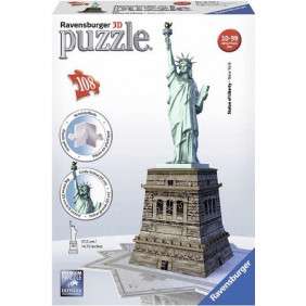 PUZZLE 3D STATUE DE LA LIBERTE 108 PIECES - AGE 10-99 ANS