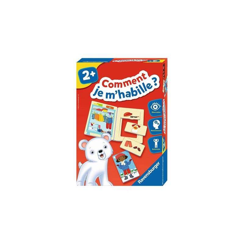 COMMENT JE M'HABILLE ? AGE - 2 ANS +