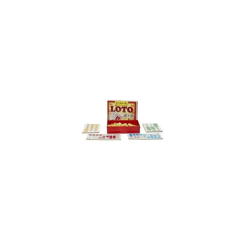 COFFRET LOTO 90 PIONS 48 CARTES