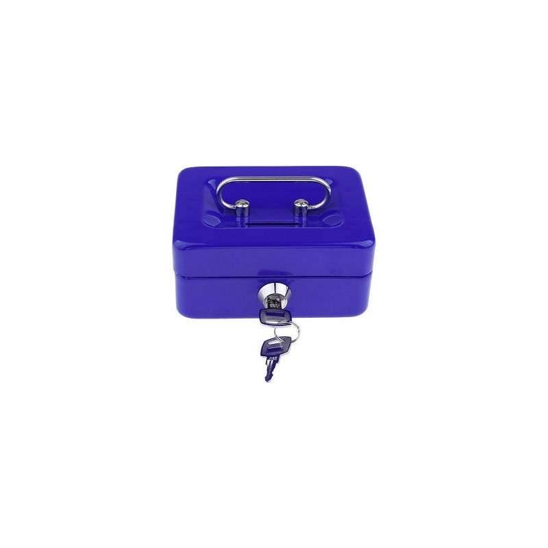 CAISSE A MONNAIE 250*180*90 MM - CASIER PLASTIQUE AMOVIBLE COULEUR VIOLET