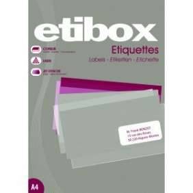 PLANCHE D'ETIQUETTE BLANC MULTI-USAGE 70*42