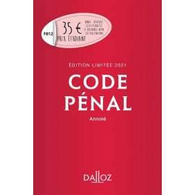 CODE PENAL 2021 ANNOTE CAMPUS