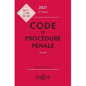 CODE PROCEDURE PENAL 2021 ANNOTE CAMPUS