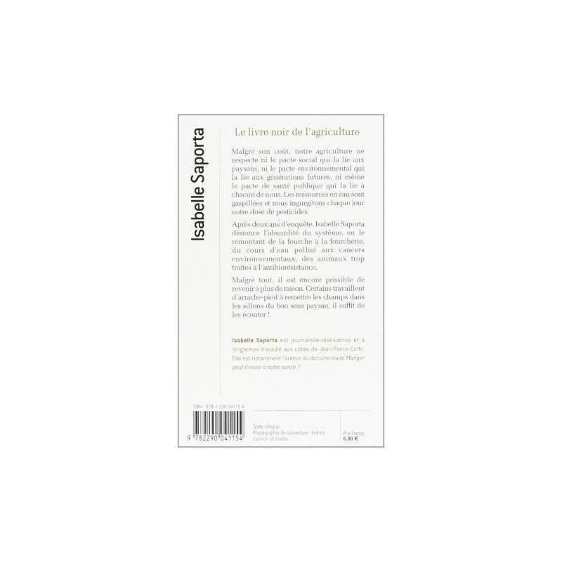 LE LIVRE NOIR DE L'AGRICULTURE