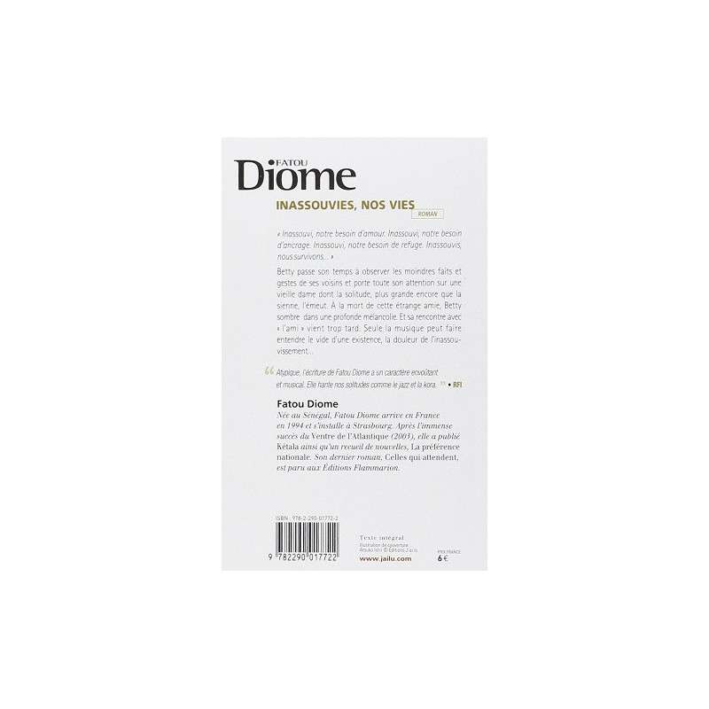 INASSOUVIES, NOS VIES