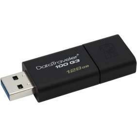 CLE USB KINGSTON DATA TRAVELER 100 G3 128 Go