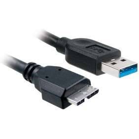 CABLE USB 3.0 A MICRO B NOIR 1.20 M (770532)