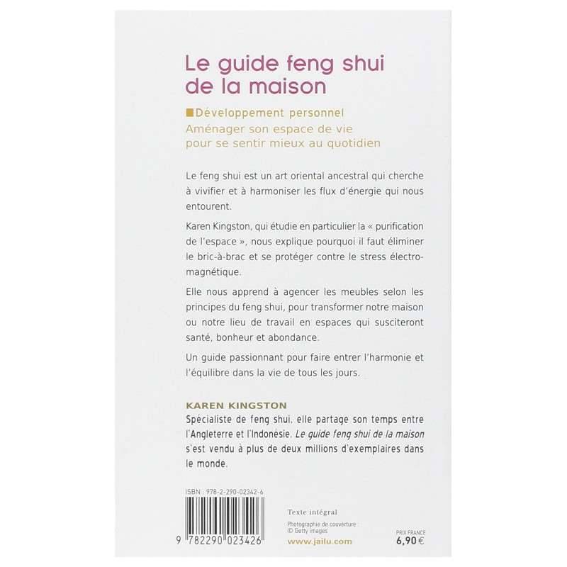 Le guide feng shui de la maison - Poche