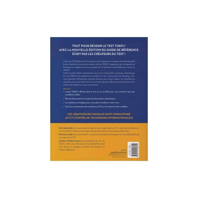 Le guide officiel du test TOEFL