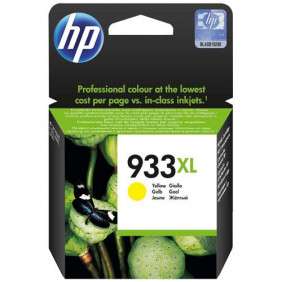 HP 933XL Cartouche d'Encre Jaune grande capacité Authentique (CN056AE)