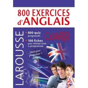 800 exercices d'anglais - Grand Format