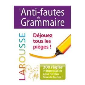 ANTI-FAUTES DE GRAMMAIRE