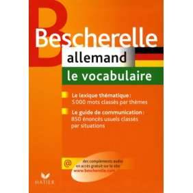 BESCHERELLE VOCABULAIRE ALLEMAND