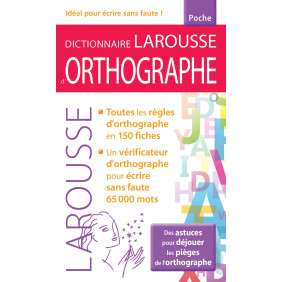 Dictionnaire d'orthographe - Poche