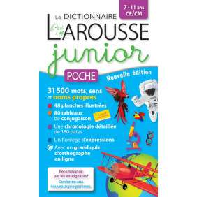 DICTIONNAIRE LAROUSSE JUNIOR POCHE