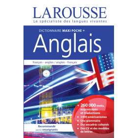 Dictionnaire Larousse maxi poche plus anglais 2 en 1