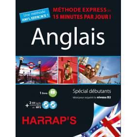Harrap's méthode Express Anglais 2CD+livre - Grand Format