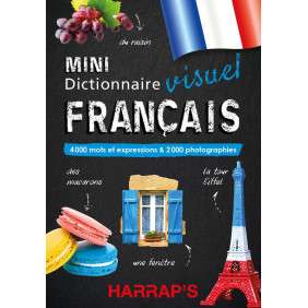 Mini dictionnaire visuel français - 4000 mots et expressions & 2000 photographies - Poche