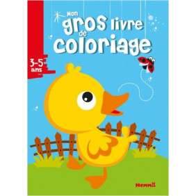 MON GROS LIVRE DE COLORIAGE (CANARD)