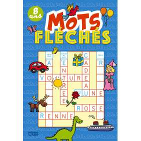 SUPER BLOC JEUX MOTS FLECHES 8ANS